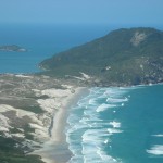 Florianópolis: una isla de ciudad y playas Imponente vista desde la cima