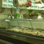 Pescaderías en el Mercado Público